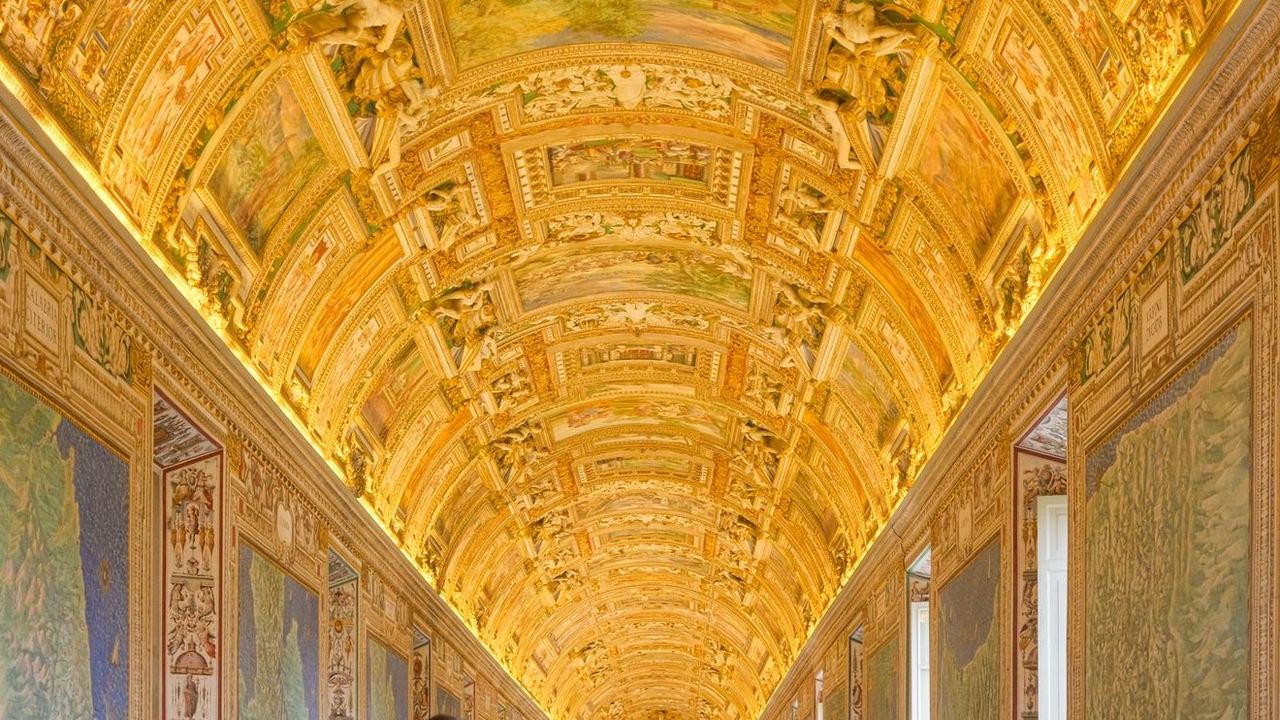 The Gallery of Maps, the Vatican Museums